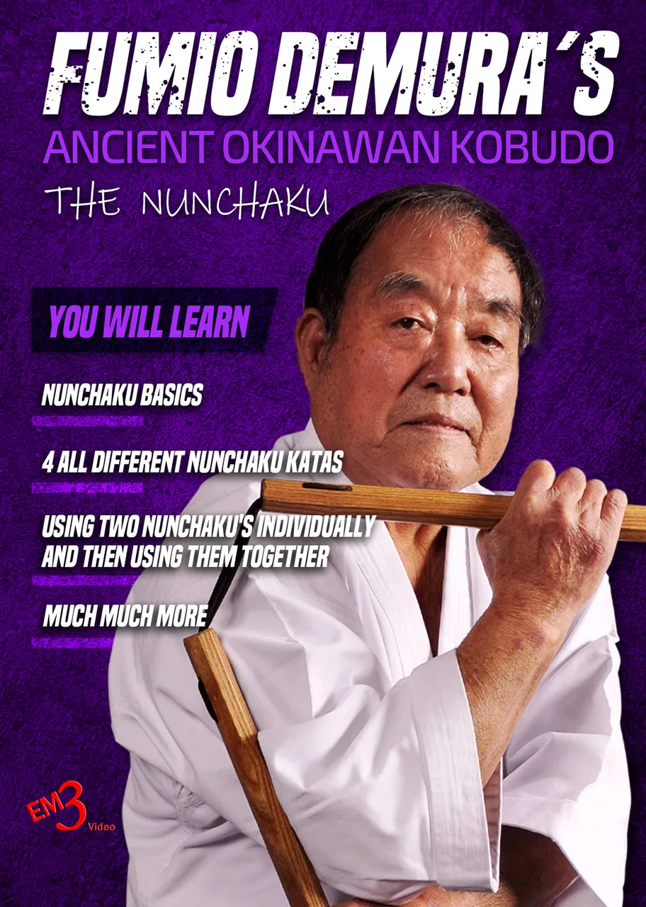 Ancient Okinawan Kobudo Nunchaku DVD by Fumio Demura