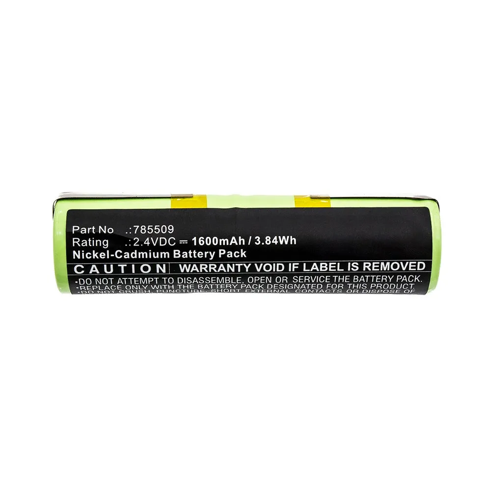 Batteries N Accessories BNA-WB-C13330 Emergency Lighting Battery - Ni-CD, 2.4V, 1600mAh, Ultra High Capacity - Replacement for Saft 785509 Battery