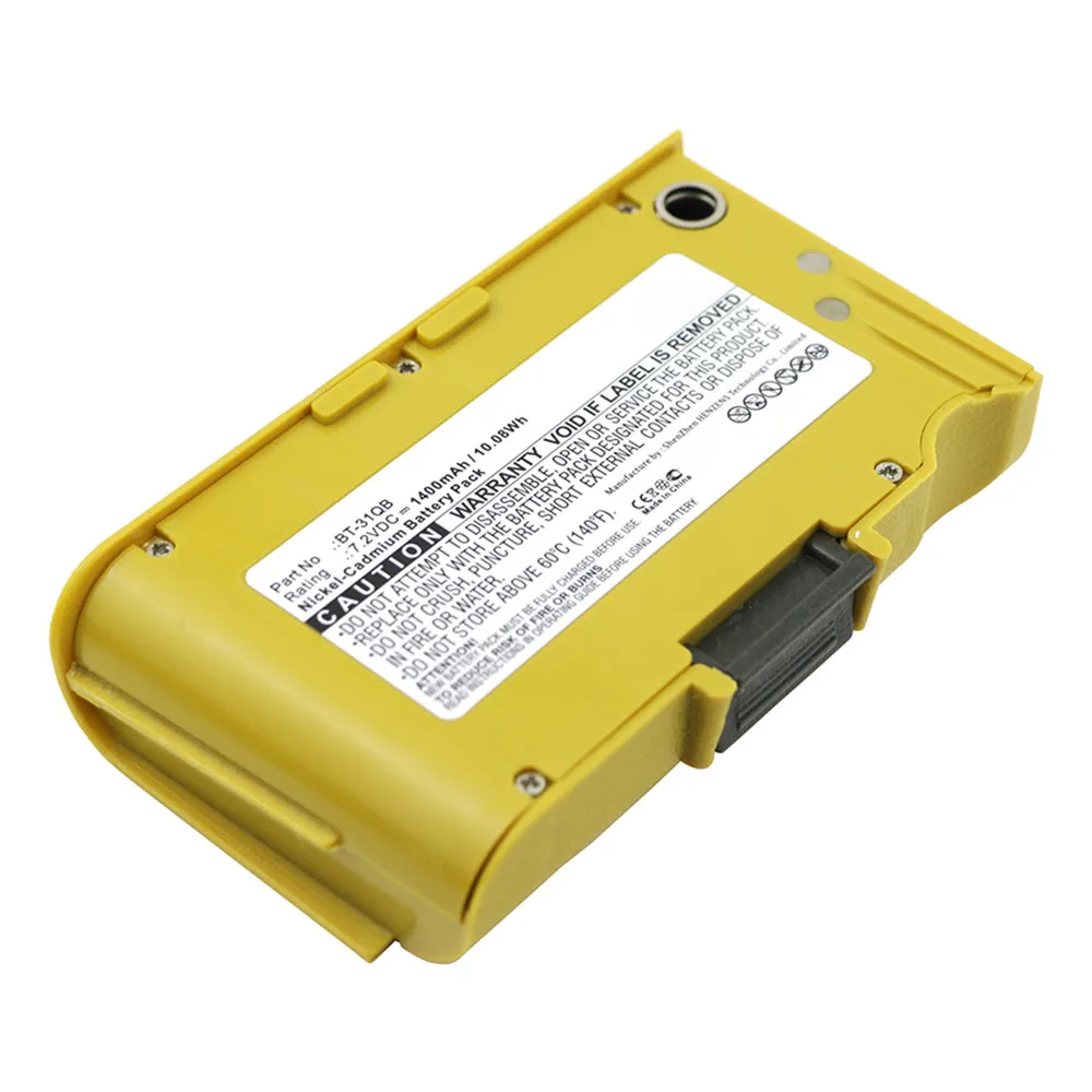 Batteries N Accessories BNA-WB-C13389 Equipment Battery - Ni-CD, 7.2V, 1400mAh, Ultra High Capacity - Replacement for Topcon BT-31Q Battery