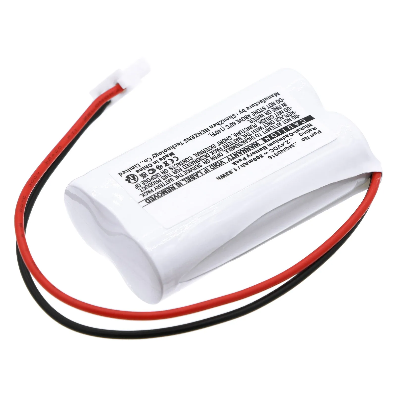 Batteries N Accessories BNA-WB-C18952 Emergency Lighting Battery - Ni-CD, 2.4V, 800mAh, Ultra High Capacity - Replacement for Bticino MGN0916 Battery