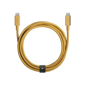 BELT CABLE PRO 240W Kraft (USB-C TO USB-C)