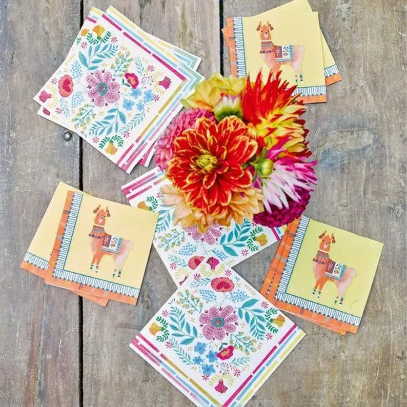 Boho Llama Party Picks