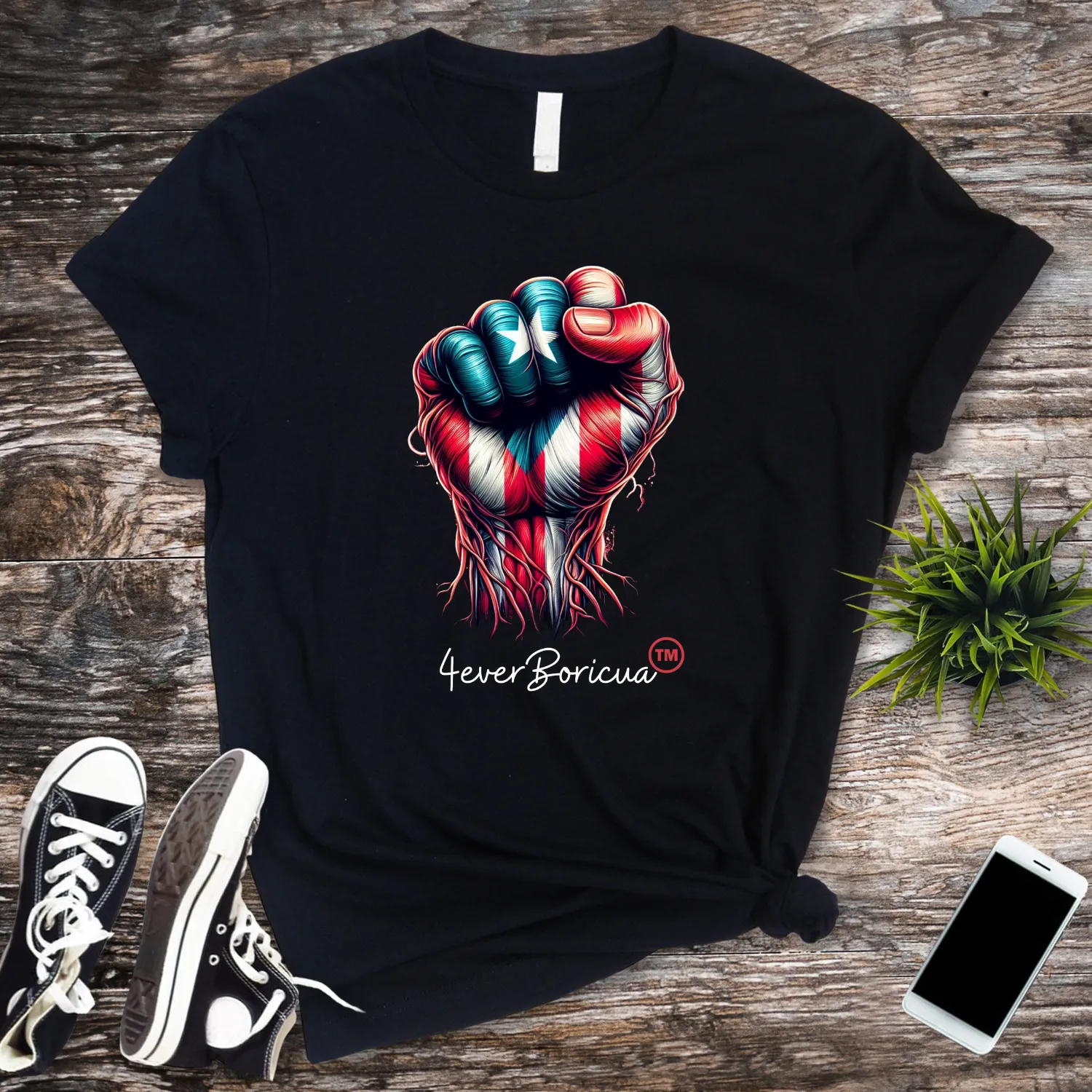 BORICUA PUERTO RICAN POWER Unisex Puerto Rico Shirt 4everBoricua™️