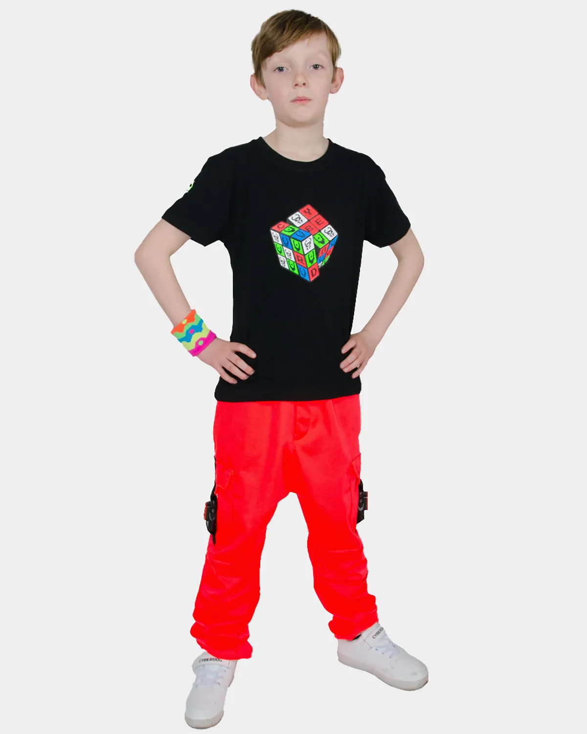 BOYS S/S CYBER CUBE