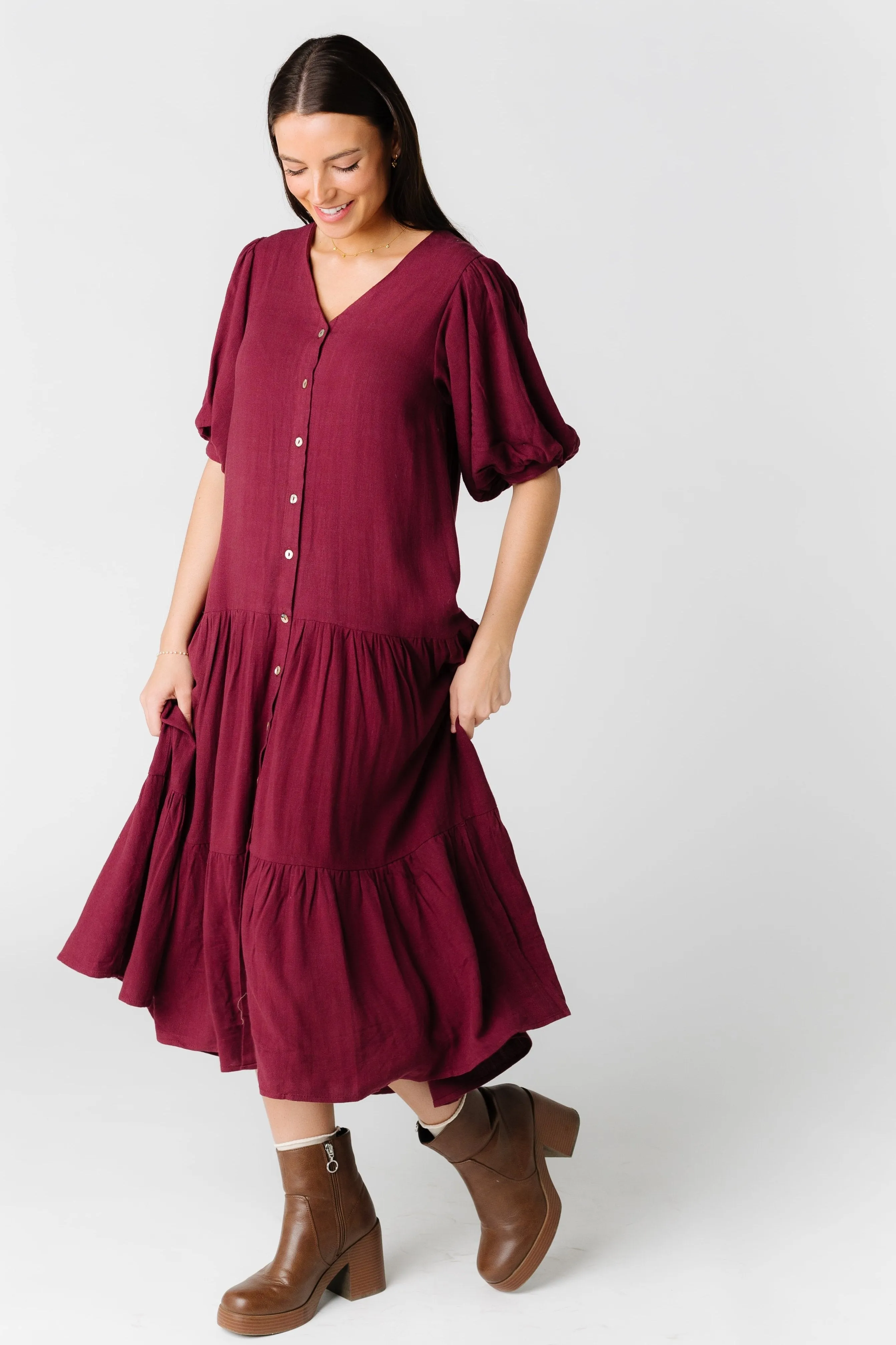 Brass & Roe Lara Linen Dress