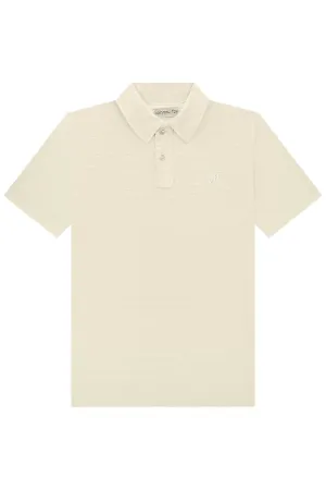 Camisa Polo em Malha Relevo 75339 Johnny Fox