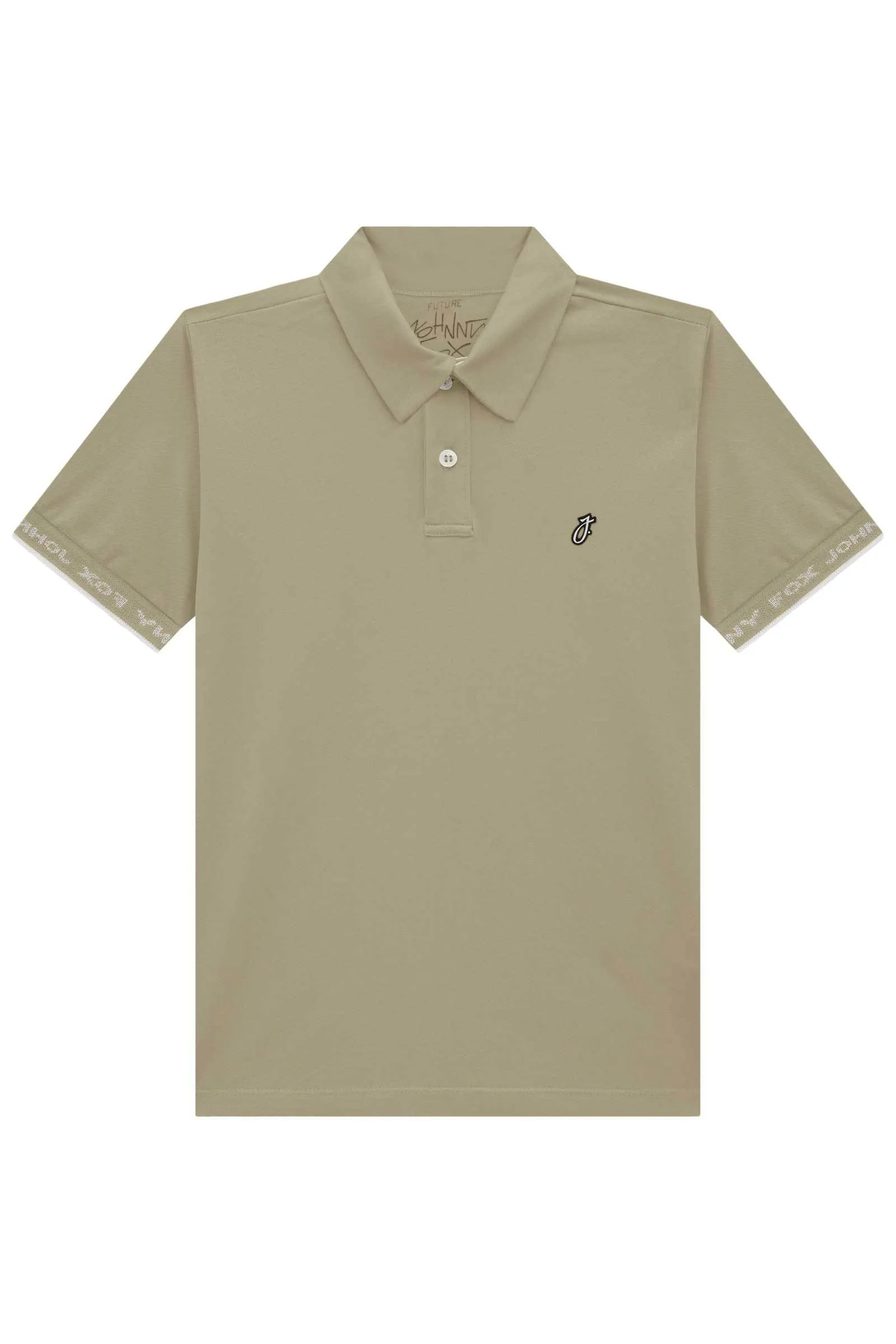 Camisa Polo em Meia Malha  73904 Johnny Fox