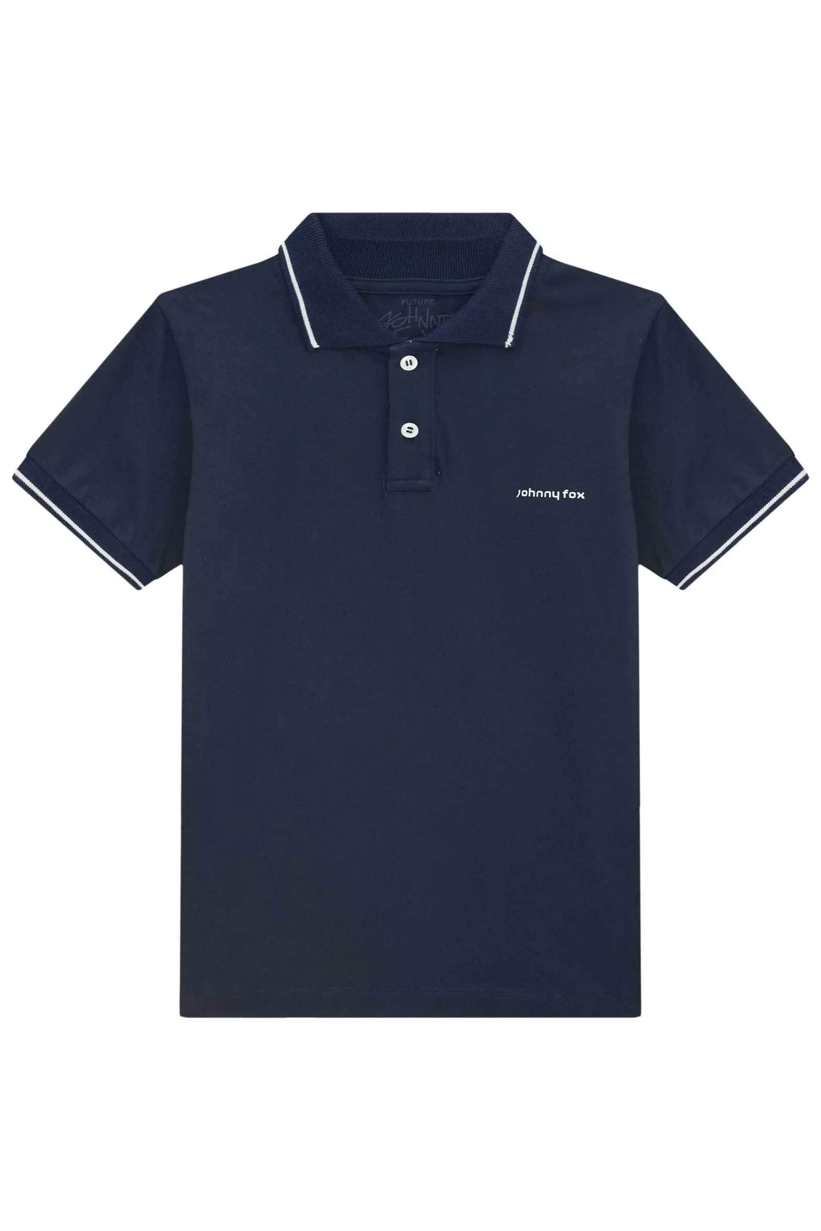 Camisa Polo em Meia Malha 77290 Johnny Fox