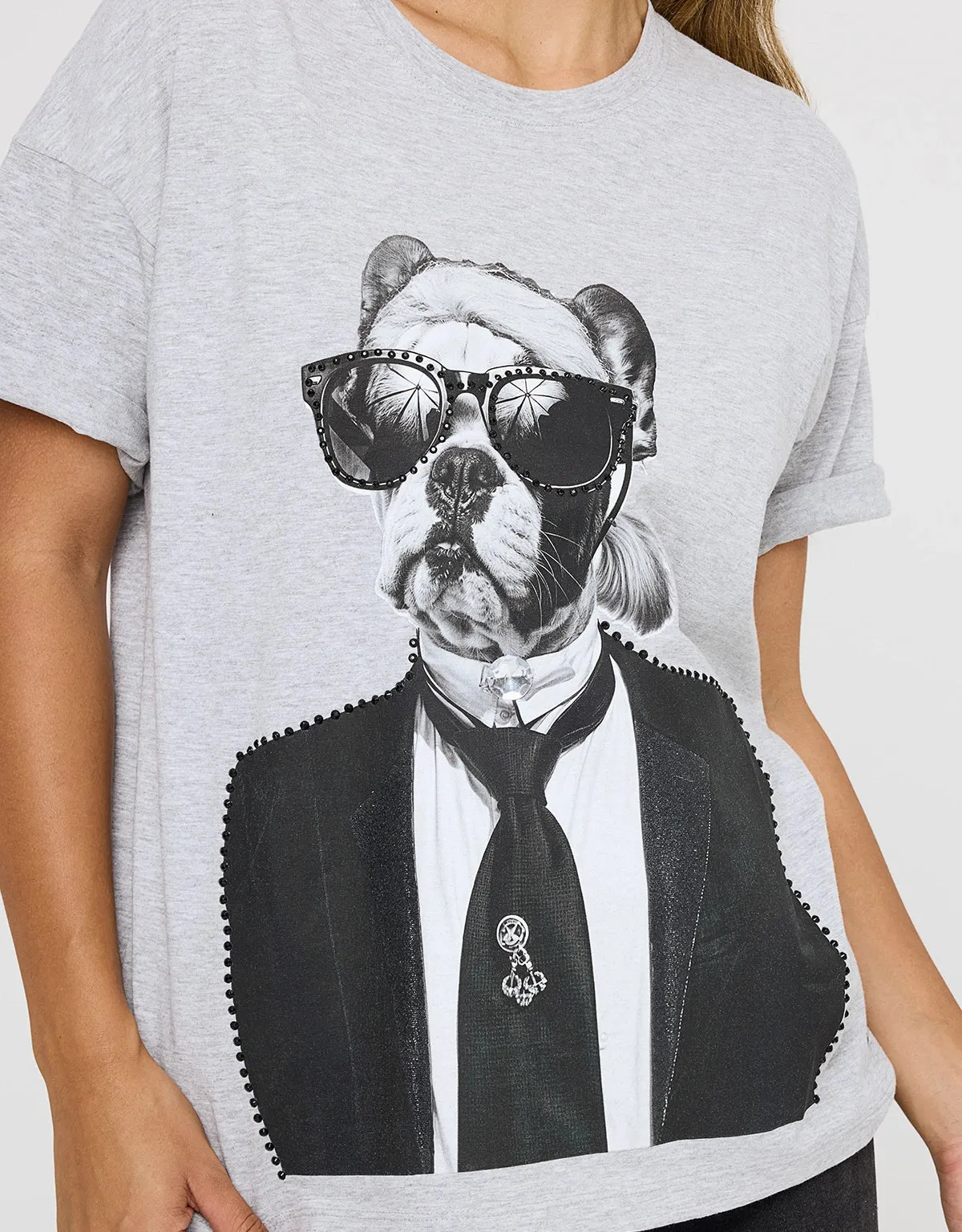 Camiseta Manga Corta Estampado - Karldog