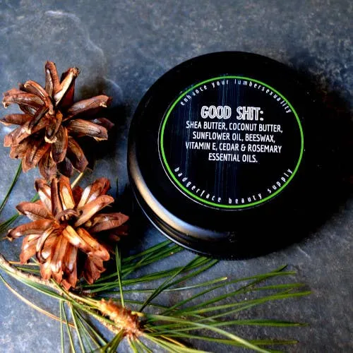 Cedar Rosemary Beard Balm. Gift Ideas for Men.