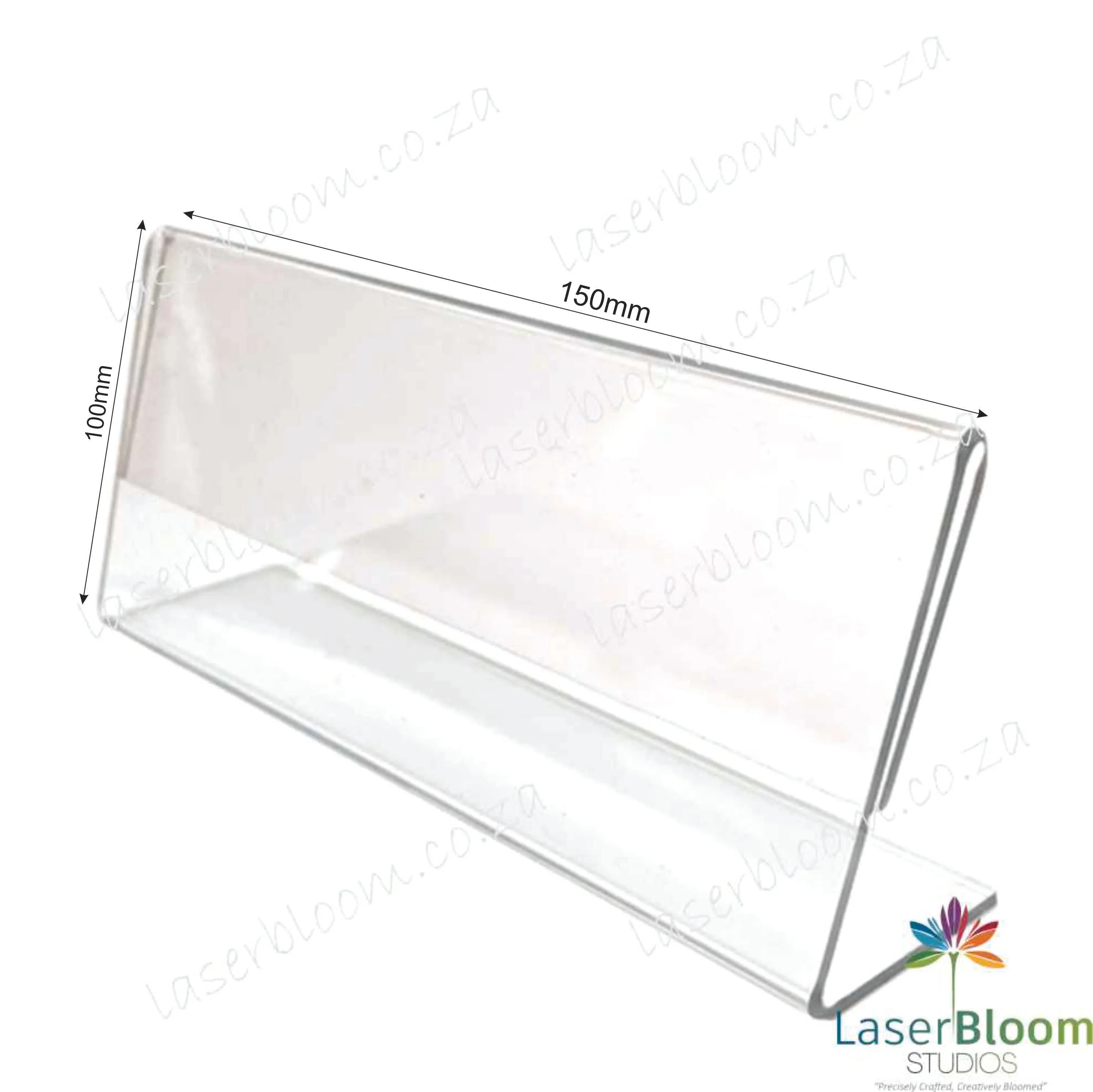 Clear Acrylic Name Plate Holder