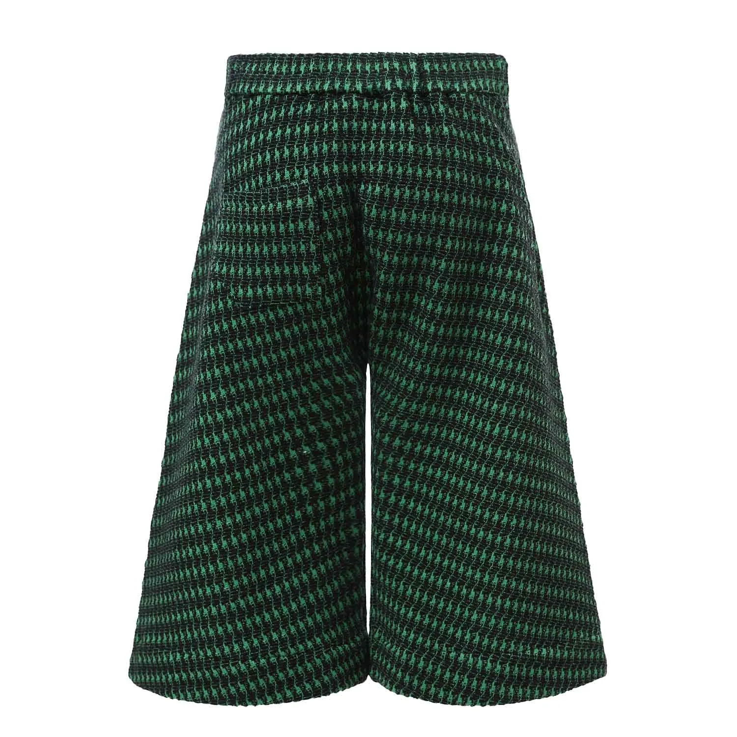 Groene culotte shorts