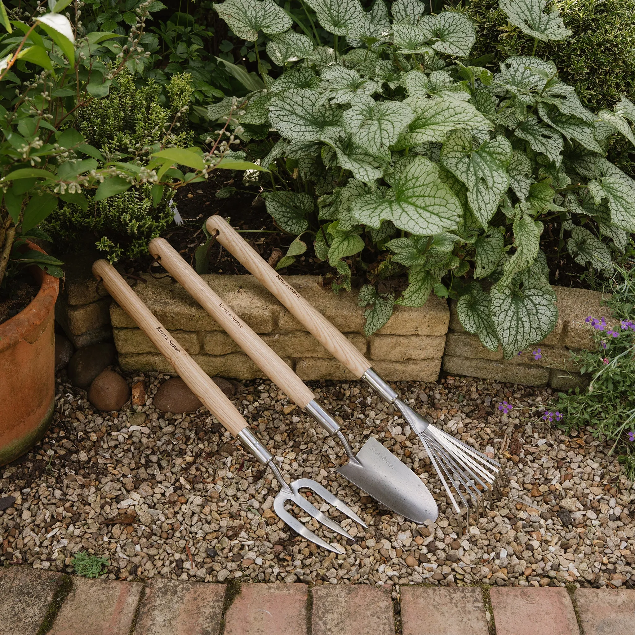 Kent & Stowe Stainless Steel Border Hand Trowel