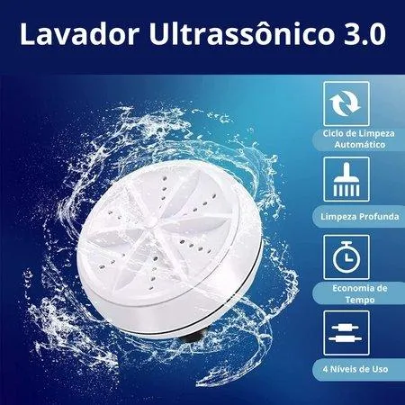 Lavador Turbo Ultrassônico 3.0