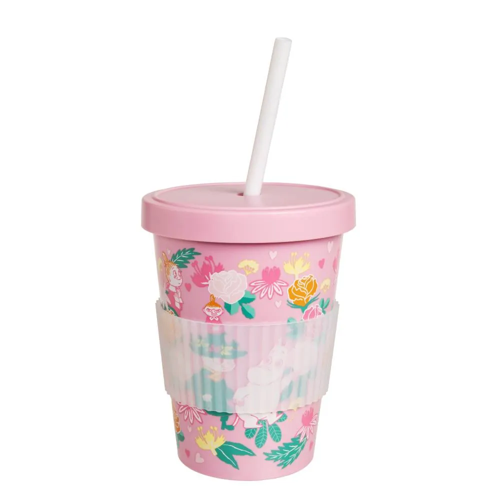 Moomin Soulmates Tumbler Cup Pink - Martinex