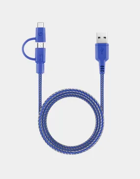 NyloTough 2-in-1 USB-C   Micro-USB 1.5M