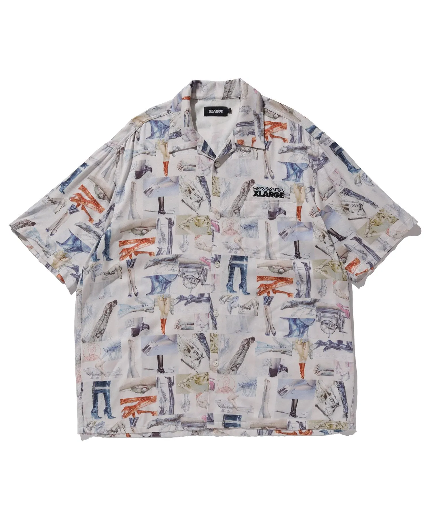 SORAYAMA S/S RAYON SHIRT