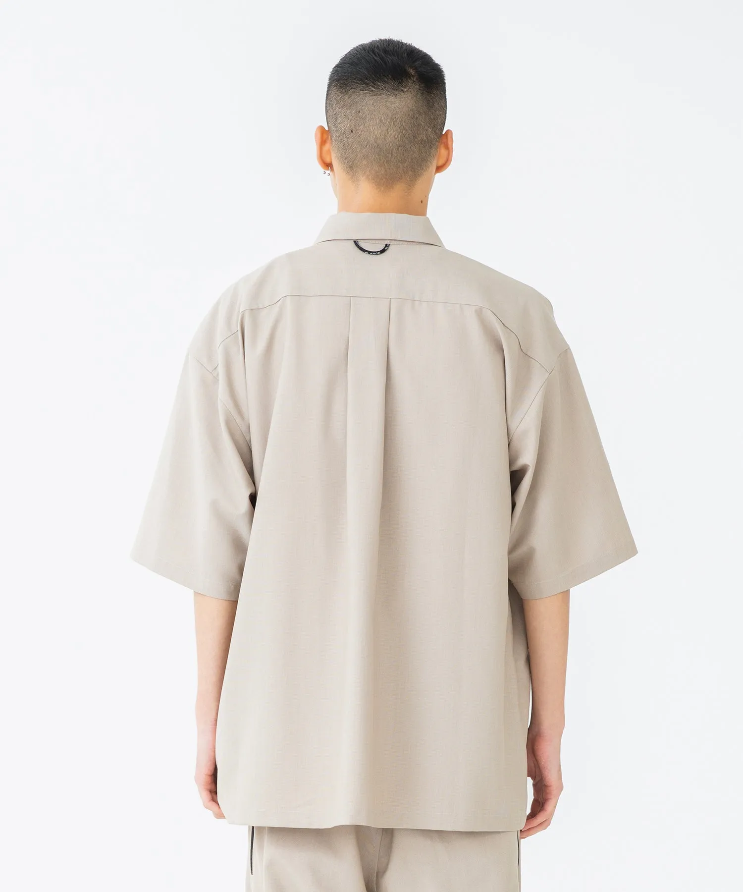 S/S ZIPPED BIG SHIRT