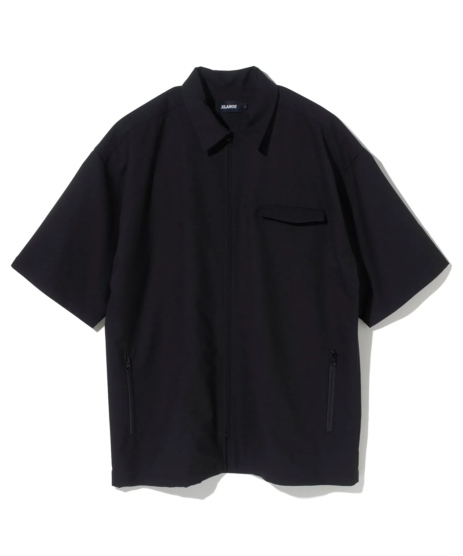 S/S ZIPPED BIG SHIRT