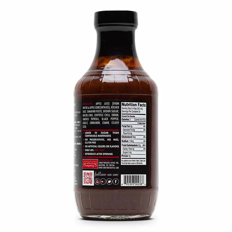 Sweetwater Spice Ancho Chipotle Brisket Bath Brine Concentrate