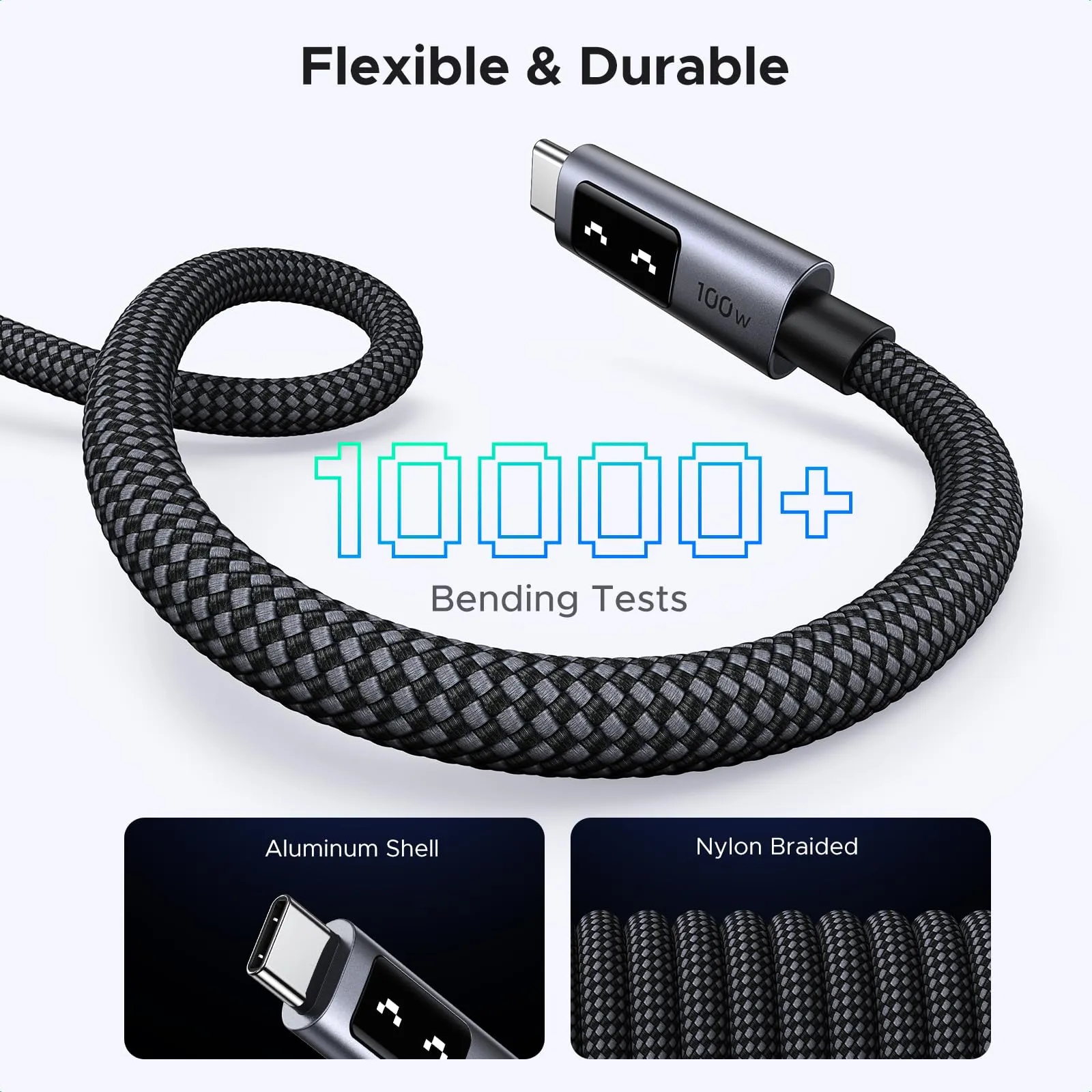 UGREEN Uno USB-C to USB-C Cable 100W