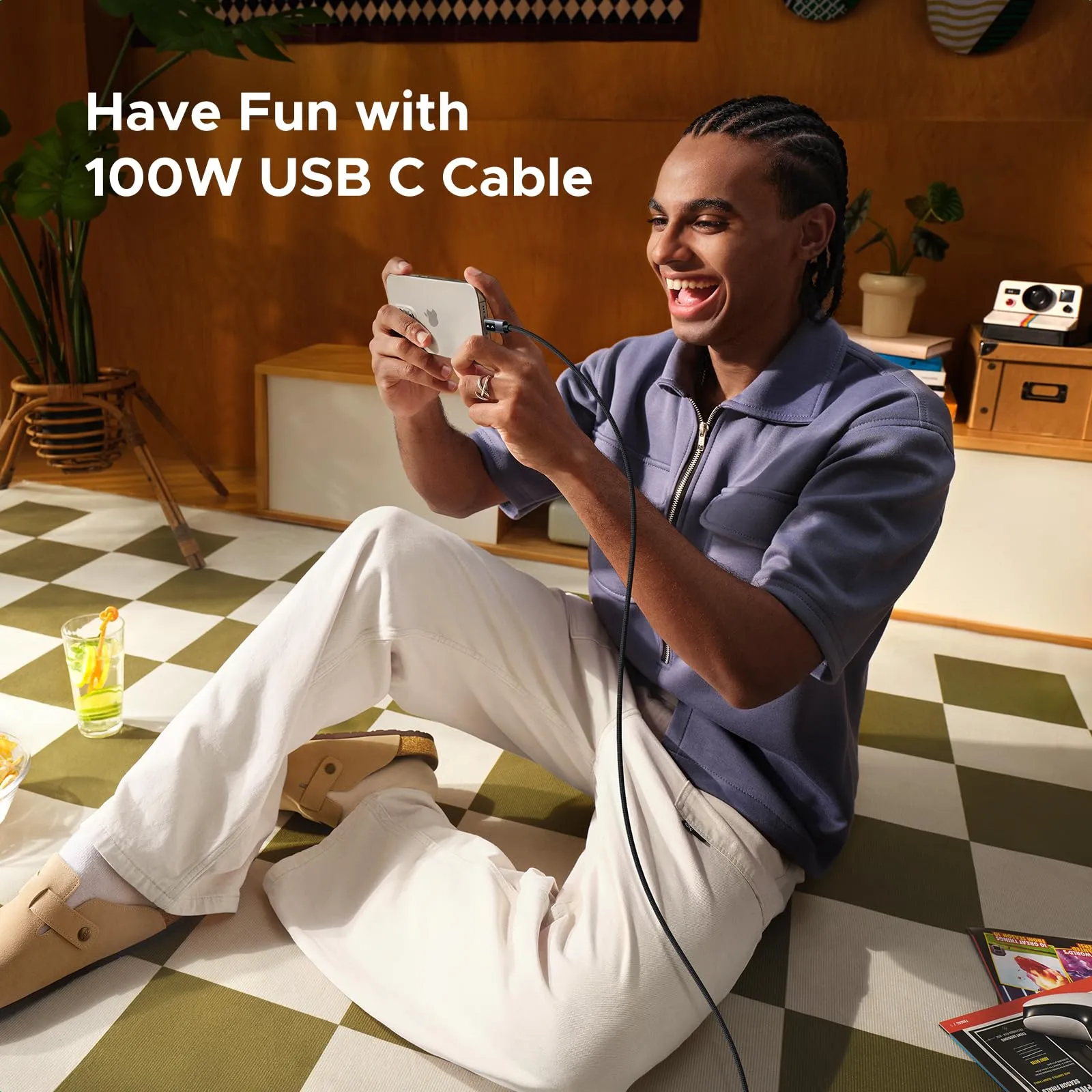 UGREEN Uno USB-C to USB-C Cable 100W