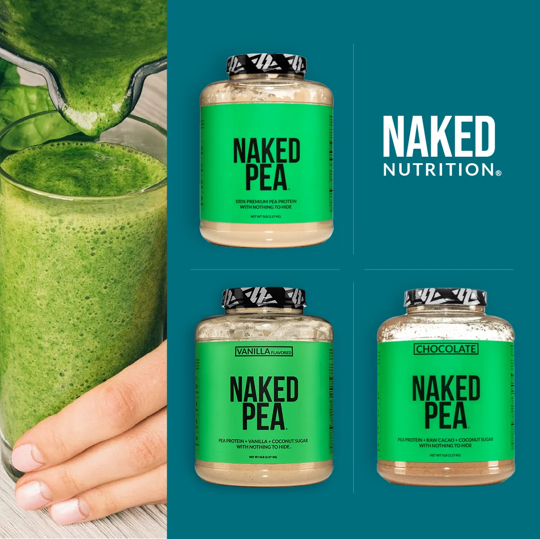 Vanilla Pea Protein Powder | Naked Vanilla Pea - 1LB